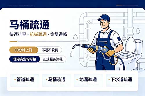 扬中马桶疏通
