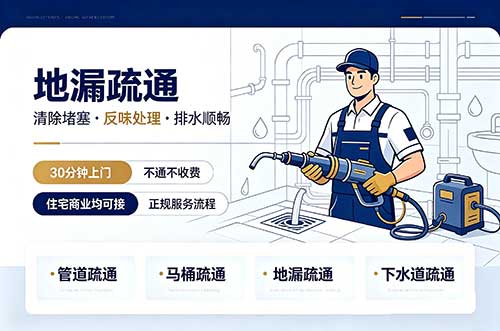 扬中地漏疏通