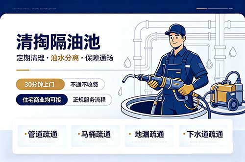 扬中清掏隔油池